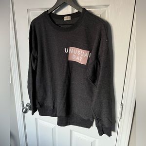 Charcoal Gray Crew Sweatshirt